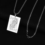 Playing Cards Poker Necklace