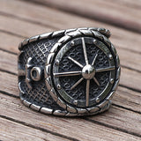Viking Compass Ring
